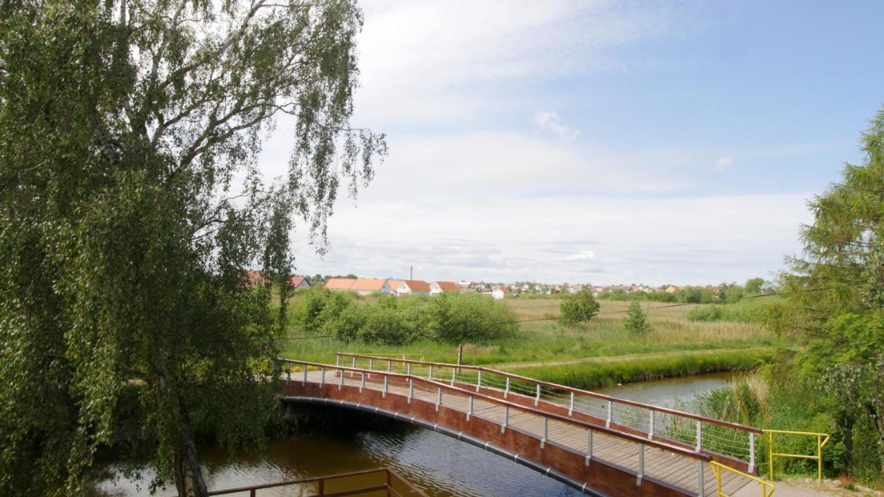 Wenecja północy Łeba Exterior foto